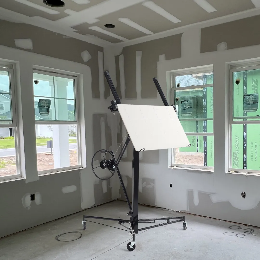 Maocao Hoom 11ft Black Drywall Lift 11-ft H x 53.5-in L x 53.5-in W Steel Drywall Lift, photo 3 of 8
