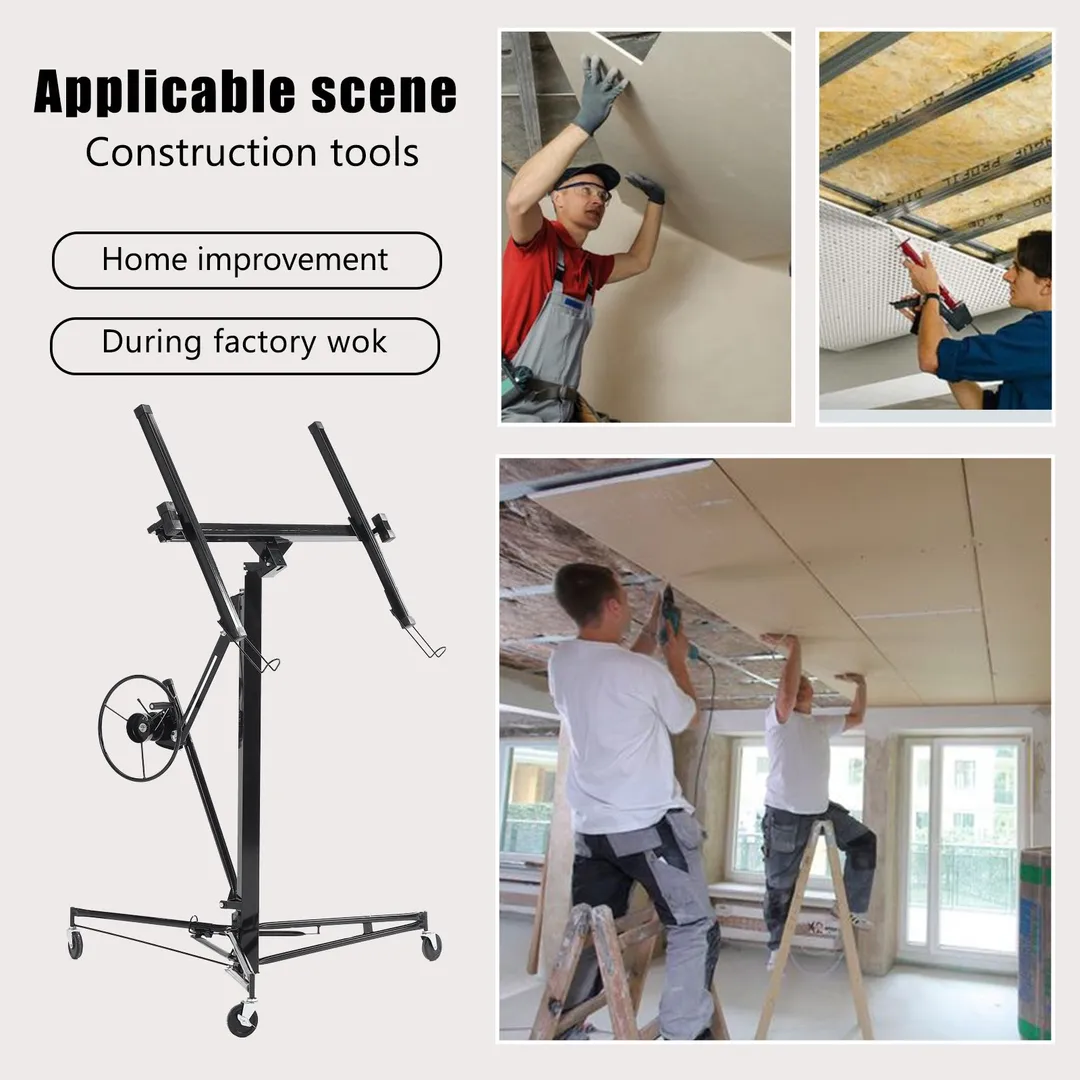 Maocao Hoom 13ft Drywall Lift 13-ft H x 53.5-in L x 53.5-in W Steel Drywall Lift, photo 8 of 8