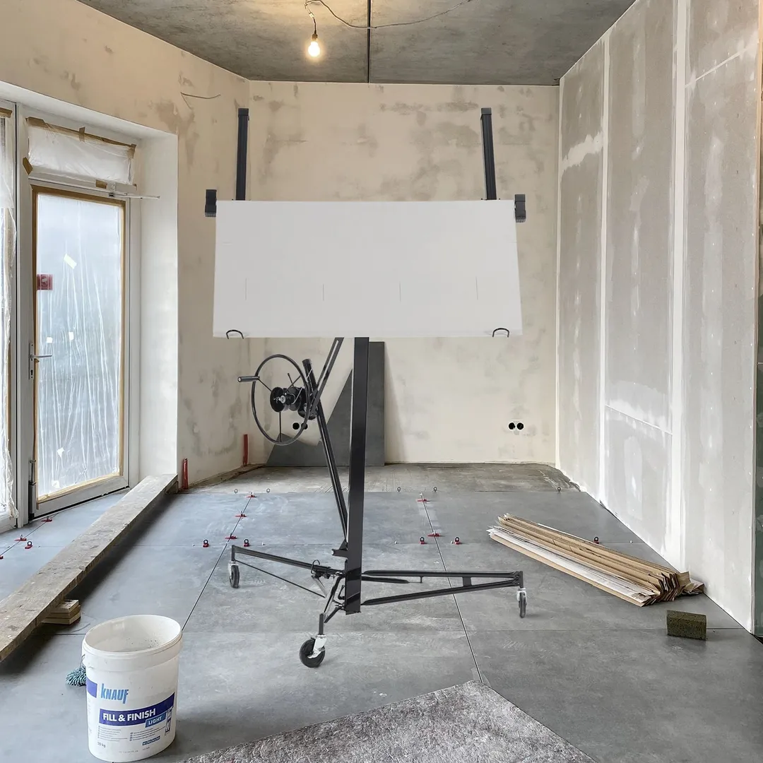 Maocao Hoom 13ft Drywall Lift 13-ft H x 53.5-in L x 53.5-in W Steel Drywall Lift, photo 3 of 8