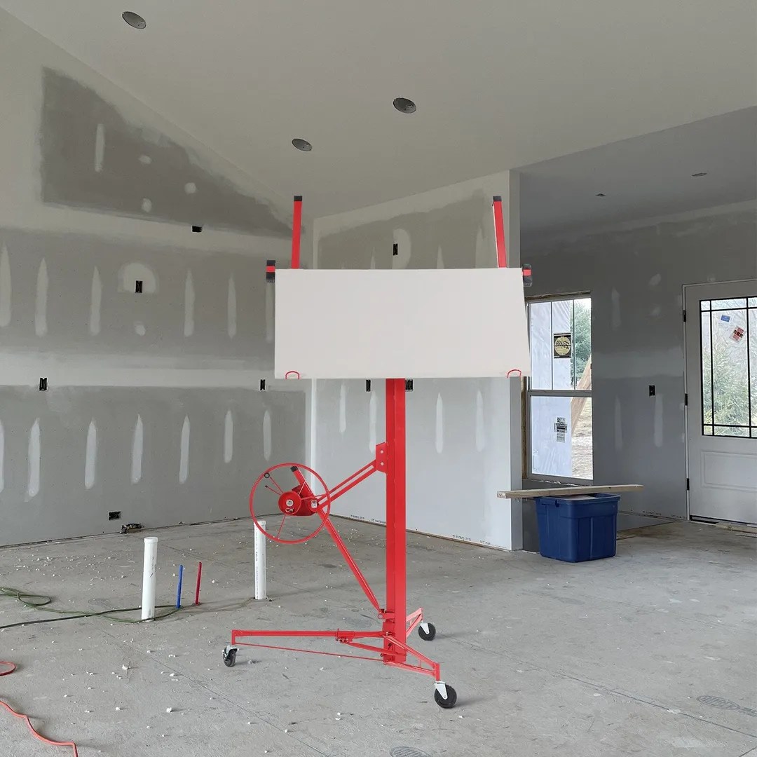Maocao Hoom 11ft Red Drywall Lift 11-ft H x 53.5-in L x 53.5-in W Steel Drywall Lift, photo 3 of 9