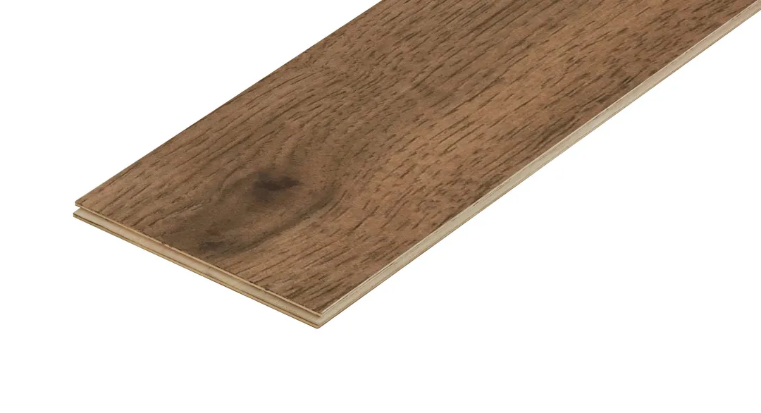 allen + roth Bromo Hickory 1/2-in T x 5-in W Wirebrushed Engineered Hardwood Flooring ( 26.25-sq ft / Carton ), photo 4 of 8
