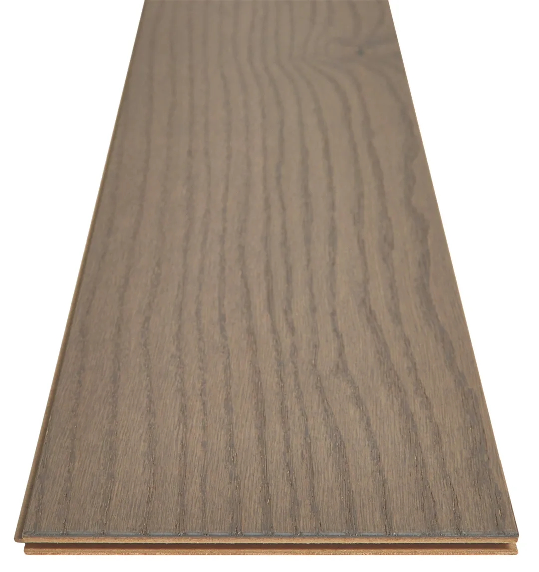 Shaw Kenai Oak Kenver Oak 3/8-in T x 6-3/16-in W Water Resistant Wirebrushed Engineered Hardwood Flooring ( 30.48-sq ft / Carton ), photo 8 of 8