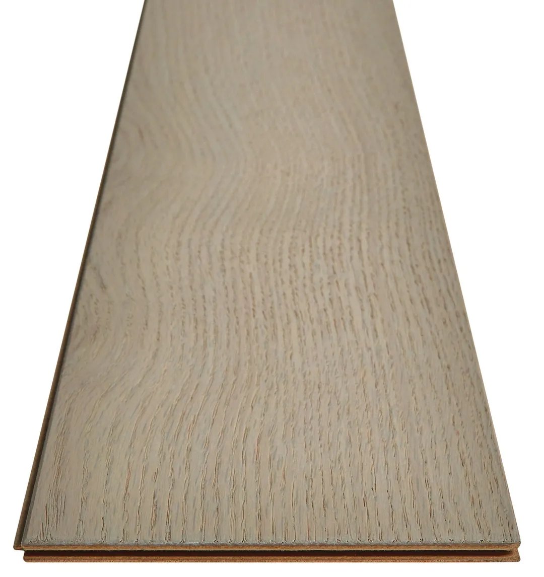 Shaw Kenai Oak Killian Oak 3/8-in T x 6-3/16-in W Water Resistant Wirebrushed Engineered Hardwood Flooring ( 30.48-sq ft / Carton ), photo 8 of 9