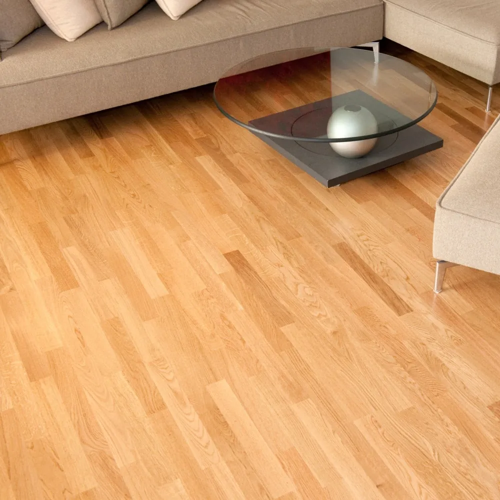 Bridgewell Resources Unfinished White oak 3/4-in T x 3-1/4-in W Smooth/Traditional Solid Hardwood Flooring ( 18.75-sq ft / Carton ), photo 11 of 15