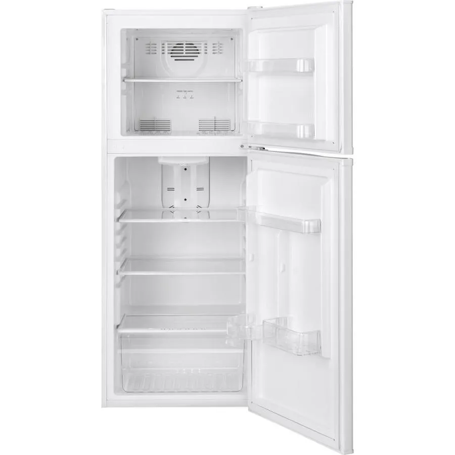 Haier 9.8-cu ft Top-Freezer Refrigerator (White), photo 3 of 15