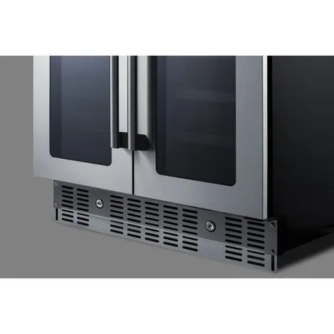 21-Bottle Capacity Dual Zone Cooling Built-In/Freestanding Wine Chiller