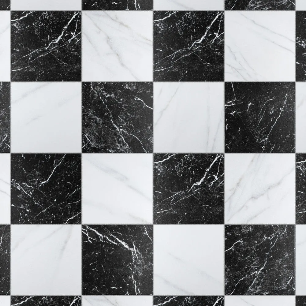 Merola Tile Merzoni Checker Ruzzini 17-7/8 in. x 17-7/8 in. Porcelain Floor and Wall Tile (11.1 sq. ft./Case), photo 2 of 9