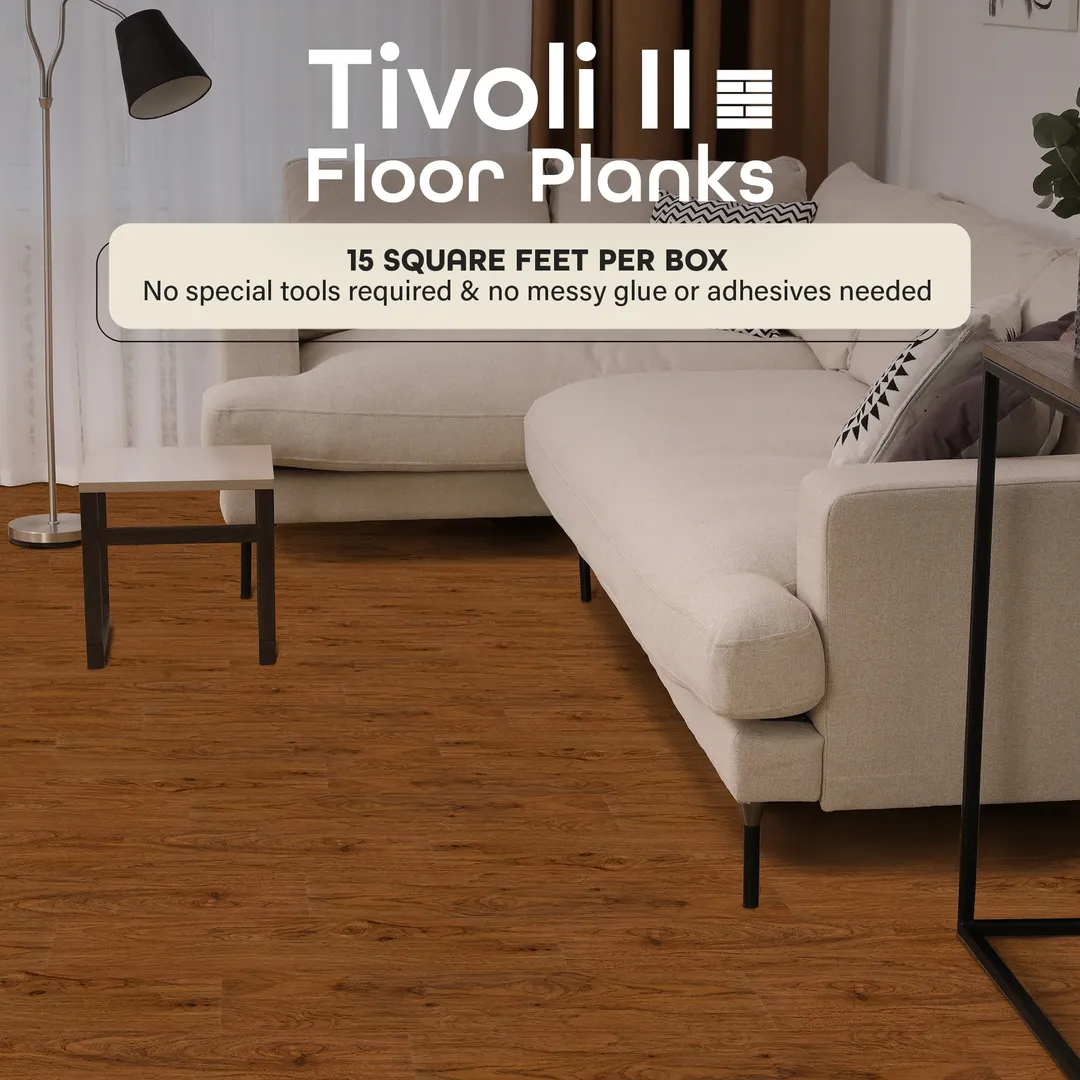 Achim Tivoli II 2.75-mil 6-in W x 36-in L Peel and stick Vinyl Plank, photo 6 of 12