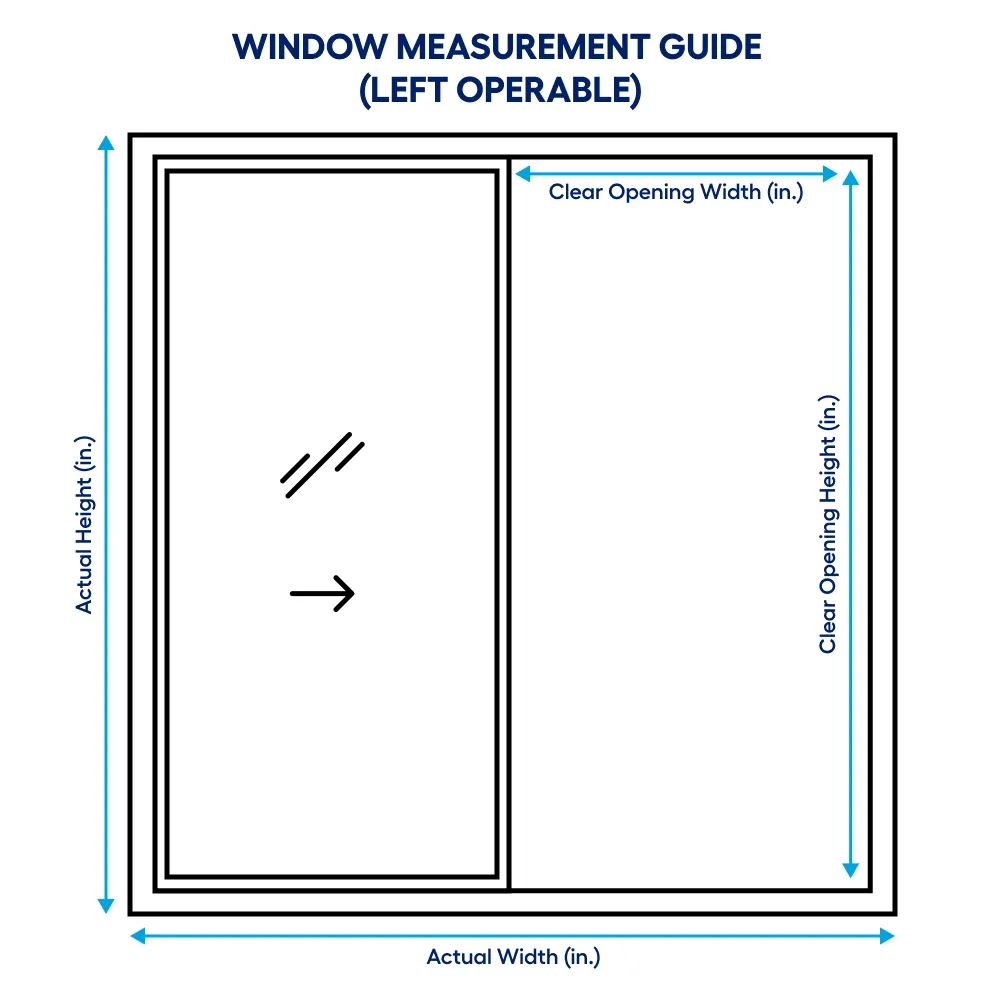 JELD-WEN FiniShield V-4500 35-1/2-in x 35-1/2-in x 3-in Jamb Left-Operable Vinyl Black Sliding Window, Full Screen Included, photo 2 of 8