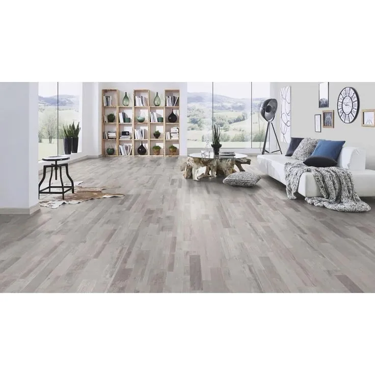 TrafficMaster Highlands Teak 8mm Thick x 8.03 in. Wide x 47.64 in. Length Laminate Flooring (21.26 sq. ft. / case), photo 3 of 6