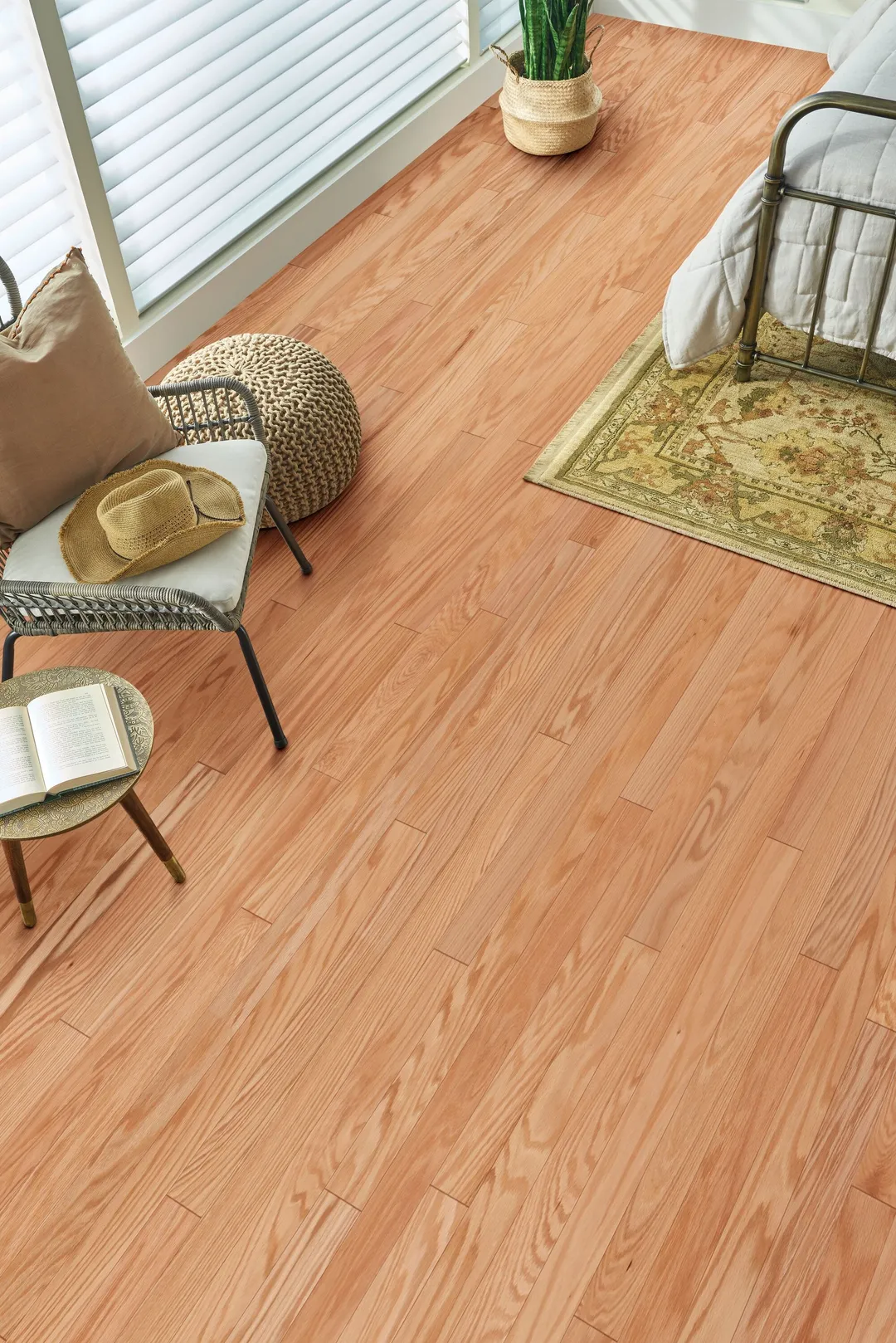 Bruce Frisco Natural Oak 3/8-in T x 3-in W Smooth/Traditional Engineered Hardwood Flooring ( 22-sq ft / Carton ), photo 3 of 12