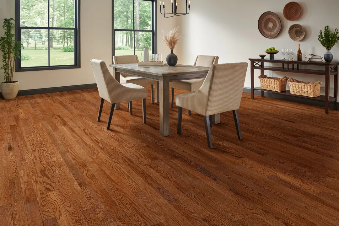 Bruce Frisco Gunstock Oak 3/4-in T x 3-1/4-in W Smooth/Traditional Solid Hardwood Flooring ( 22-sq ft / Carton ), photo 2 of 15