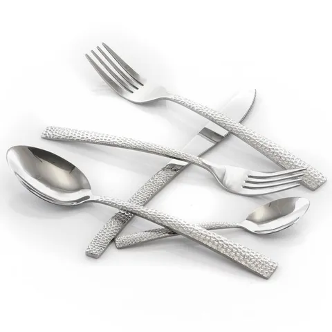 Baily 20-Piece Silver Stainless Steel Flatware Set (Service for 4)