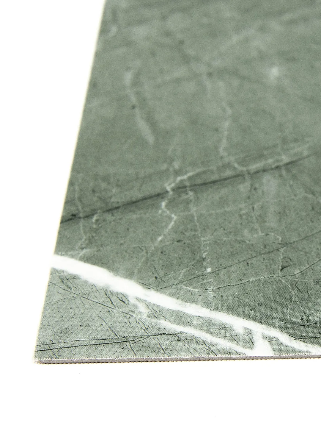 FloorPops x Chris Loves Julia Green 2.76-mil x 12-in W Waterproof Peel and Stick Marble look Luxury Vinyl Tile Flooring ( 20-sq ft Carton ), photo 10 of 12