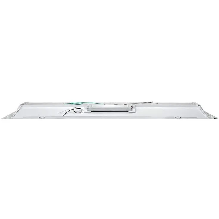 Commercial Electric 2 ft. x 4 ft. 100-Watt Equivalent Integrated LED White Troffer Light Kit Retrofit 5500 Lumen 4000K Bright White (4-Pack), photo 3 of 11