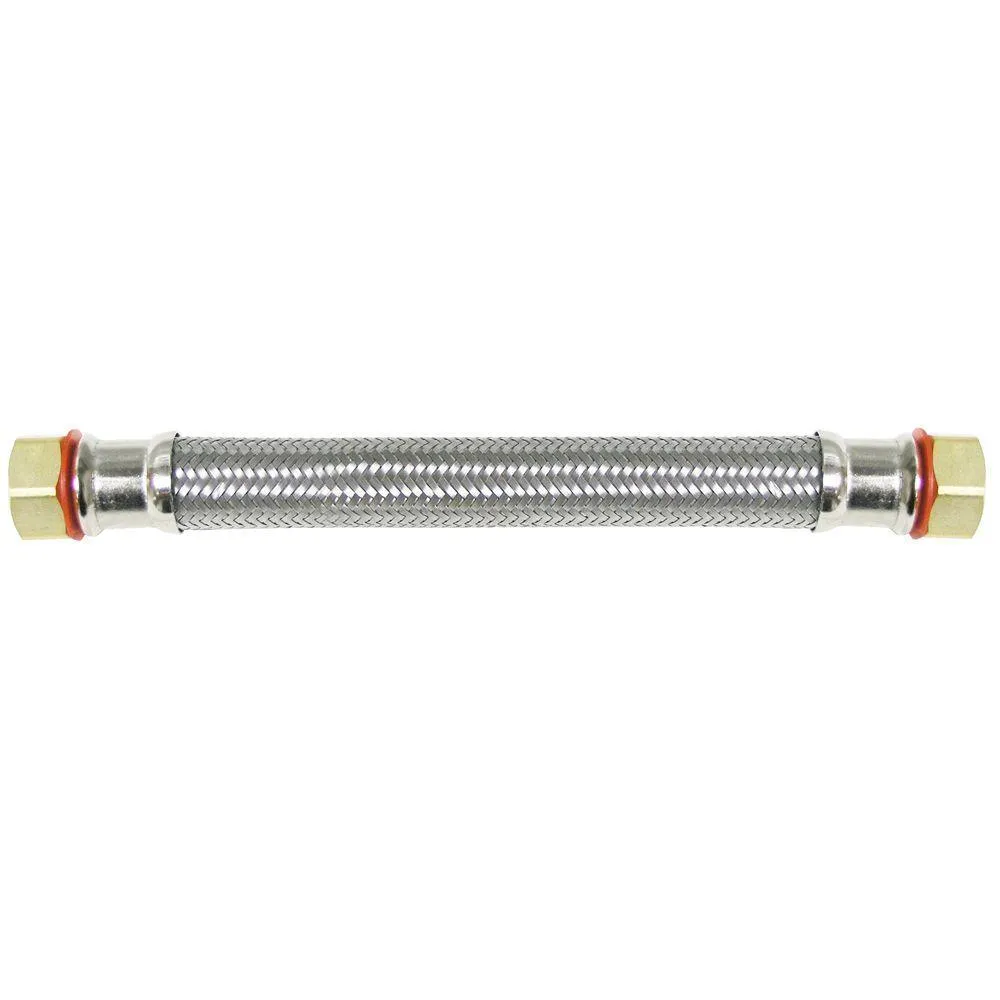 3/4 in. FIP x 3/4 in. FIP x 24 in. Stainless Steel Water Heater Supply Line, photo 7 of 8