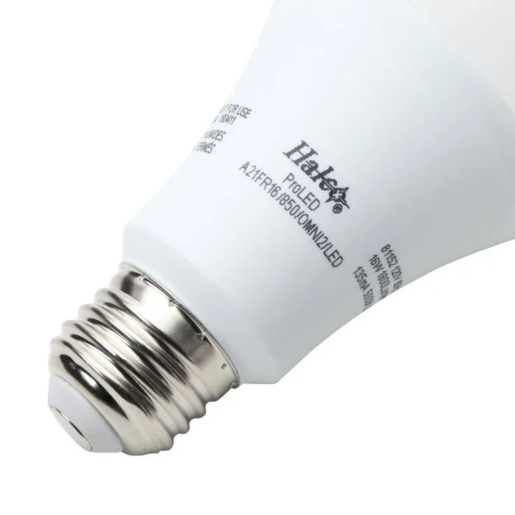 Halco Lighting Technologies 100-Watt Equivalent 16-Watt A21 Dimmable Energy Star LED Light Bulb Cool White 4000K 81150, photo 5 of 6