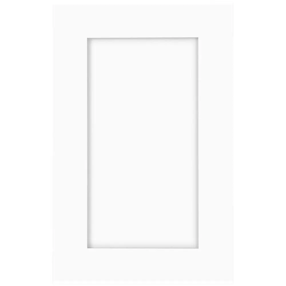 Shaker 30 in. W x 21 in. D x 34.5 in. H Vanity with Left Drawers Cabinet Only in Satin White, photo 4 of 12