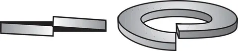 3/8 in. Stainless Steel Split Lock Washers, 100-Pack
