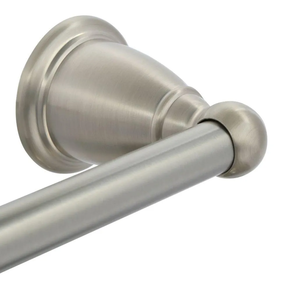 Brantford 18 in. Towel Bar in Brushed Nickel, photo 3 of 11