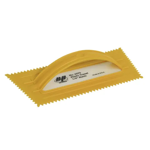 QLT 4-1/2 in wide · 9-1/2 in long Plastic V-Notched Trowel