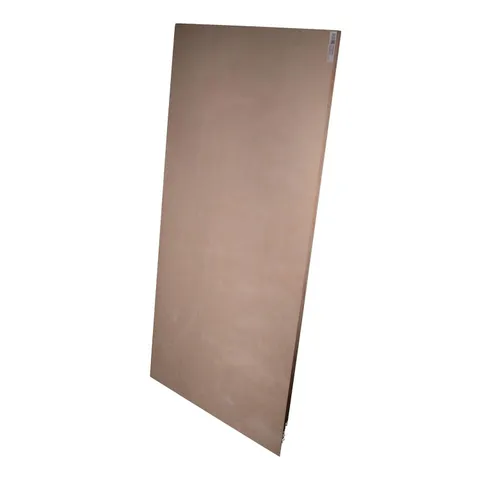 2 ft wide · 4 ft long · 0.75 in thick Plywood