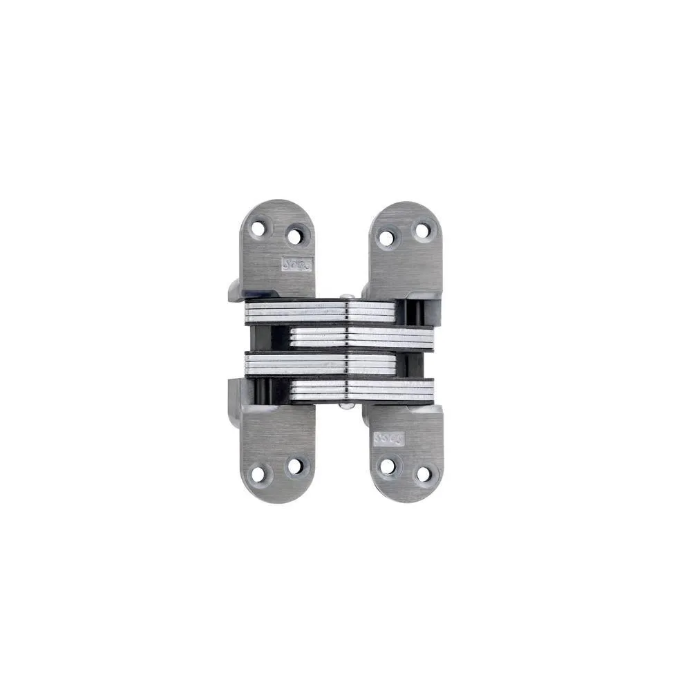 1-1/8 in. x 4-5/8 in. Satin Brass Invisible Hinge, photo 11 of 14