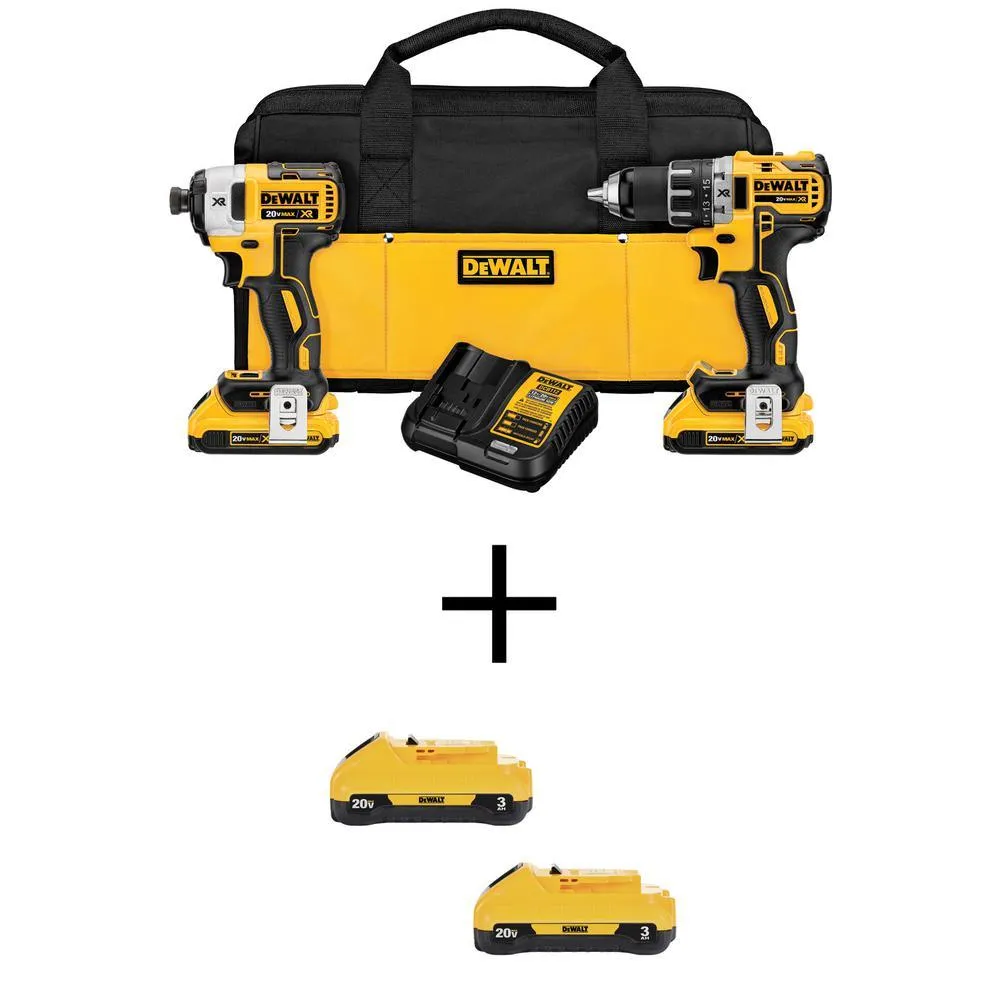 DEWALT 20-Volt Max Lithium-Ion Cordless Combo Kit (10-Tool) w/ (2) Batteries 2.0Ah, Charger & Tool Bag, photo 38 of 41