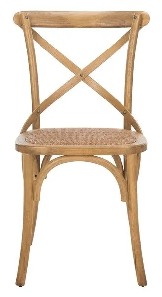 Set of 2 Franklin Contemporary Side Chair (Wood Frame)