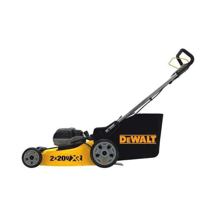 DEWALT 20 in. 20V MAX Lithium-Ion Cordless Walk Behind Push Lawn Mower with (2) 5.0Ah Batteries and Charger Included, photo 8 of 11