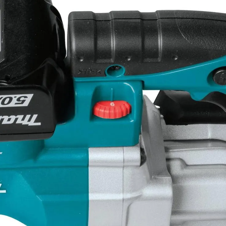 Makita 18-Volt LXT 5.0Ah Lithium-Ion Cordless Portable Band Saw Kit with bonus 18-Volt LXT Lithium-Ion Battery Pack 5.0Ah, photo 5 of 8