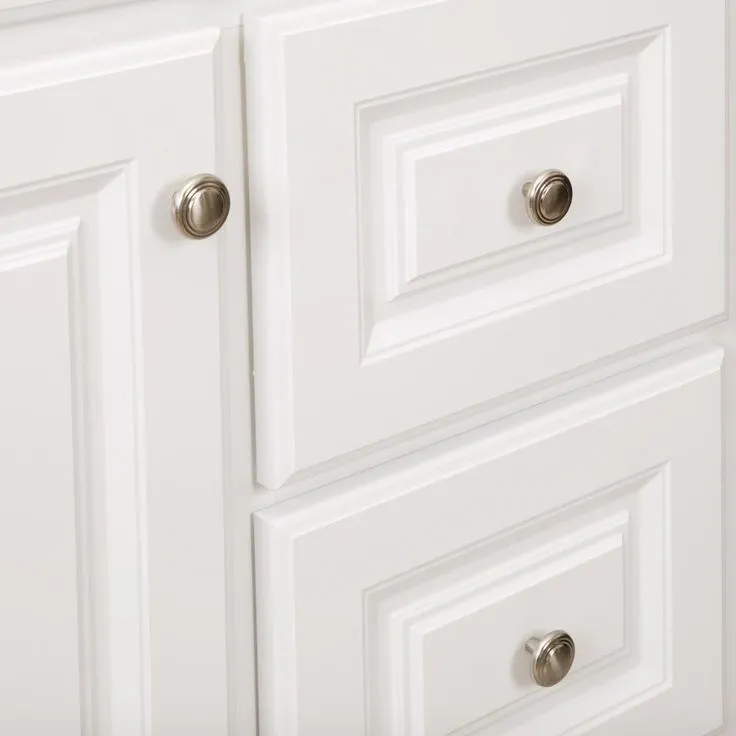 Hampton Bay Hampton 48 in. W x 21 in. D x 33.5 in. H Bathroom Vanity Cabinet Only in White, photo 7 of 17