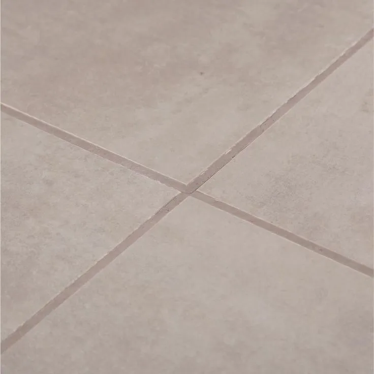 TrafficMASTER Groutable 18 in. x 18 in. Taupe Cotto Peel and Stick Vinyl Tile (36 sq. ft. / case), photo 5 of 5