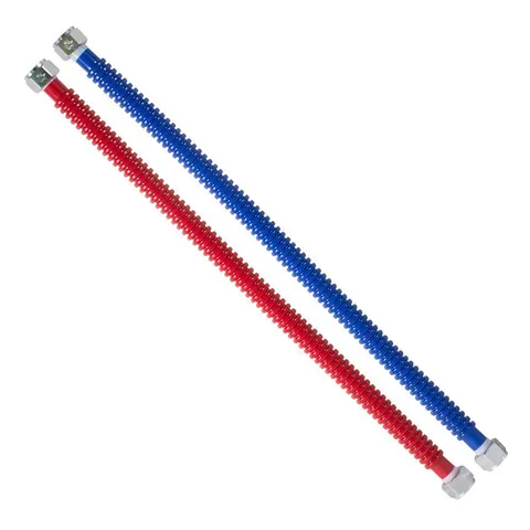 3/4 in. FIP x 3/4 in. FIP 24 in. Stainless Steel Corrugated Water Heater Connector
