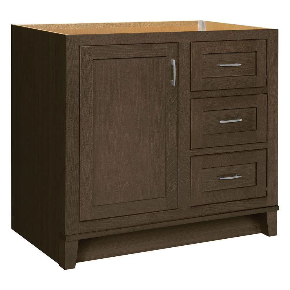 Kinghurst 48 in. W x 21 in. x 33.5 in. H D Bathroom Vanity Cabinet Only in White, photo 12 of 24