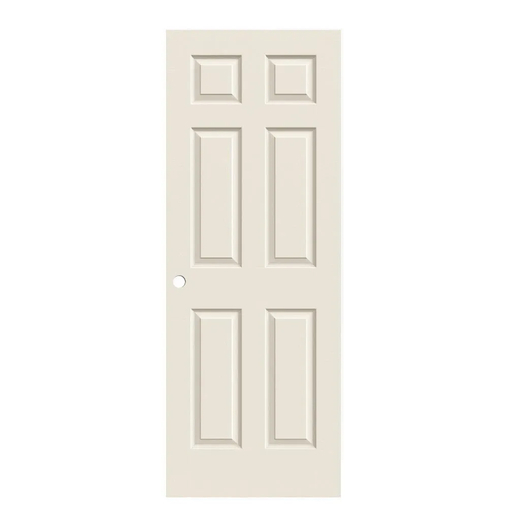 JELD-WEN 30 in. x 80 in. Colonist Primed Textured Molded Composite MDF Interior Door Slab, photo 15 of 18