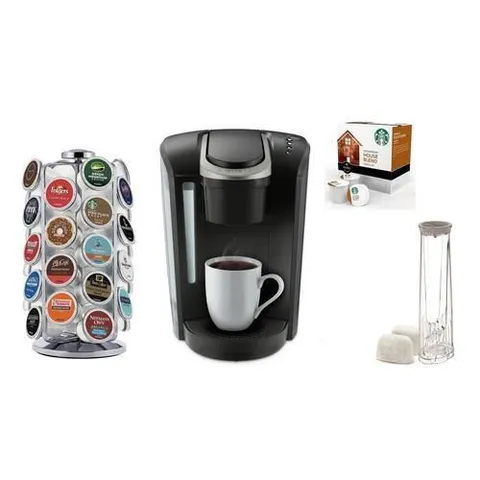 K-Select Black Programmable Single-Serve Coffee Maker