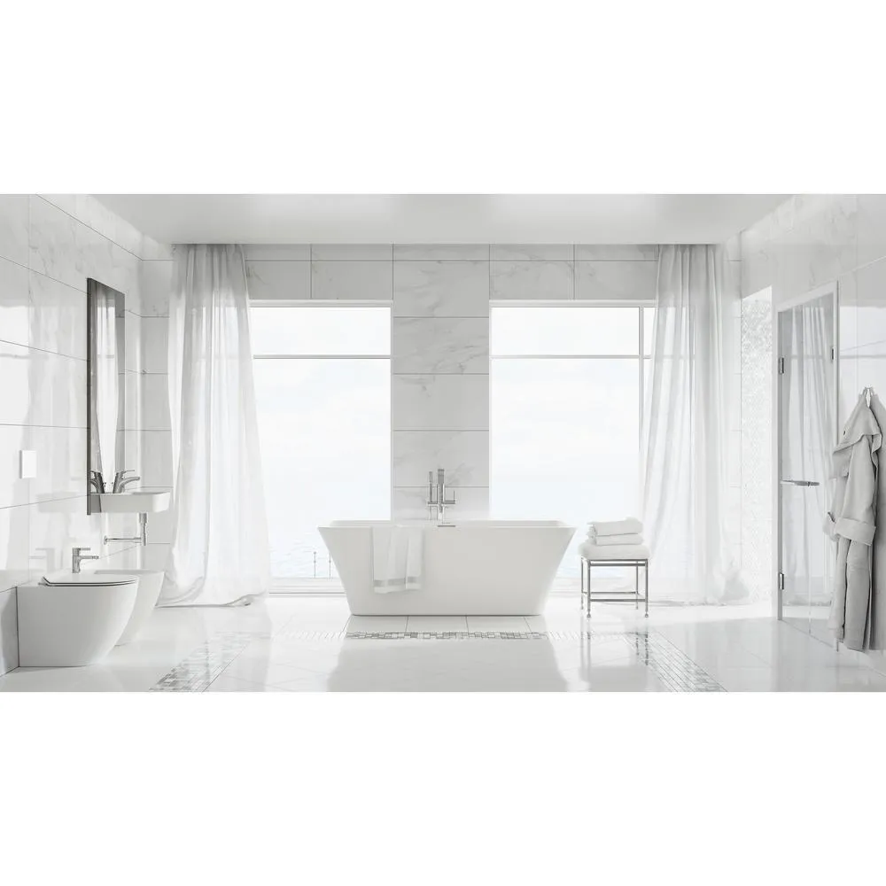 Swiss Madison St. Tropez Elongated Toilet Bowl Only in Glossy White, photo 14 of 14