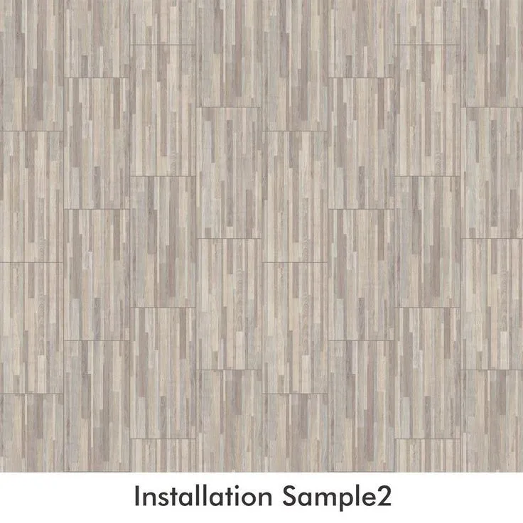 TrafficMASTER Seashore Wood 12 in. x 24 in. Peel and Stick Vinyl Tile Flooring (20 sq. ft. / case), photo 4 of 10