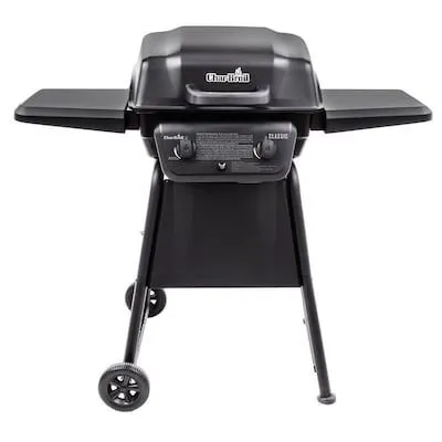 Classic Black 2-Burner Liquid Propane Gas Grill