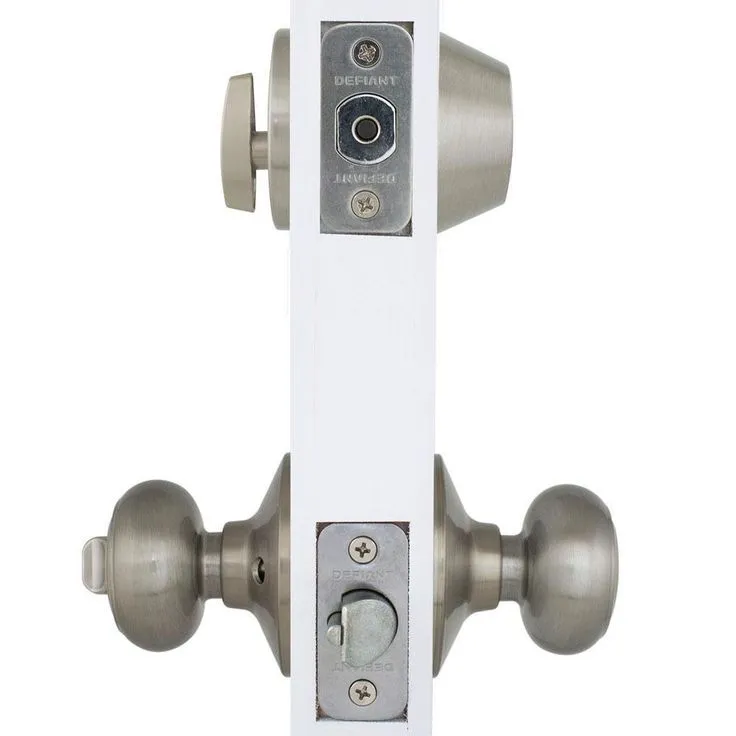 Defiant Hartford Entry Knob and Deadbolt Set (2-Pack), photo 3 of 11