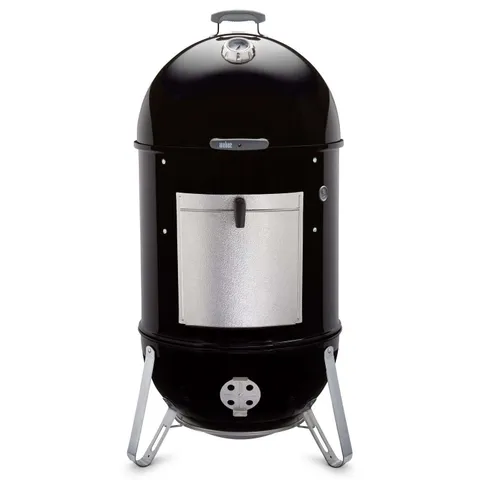 Weber 22 in. Smokey Mountain Charcoal/Wood Bullet Smoker Black