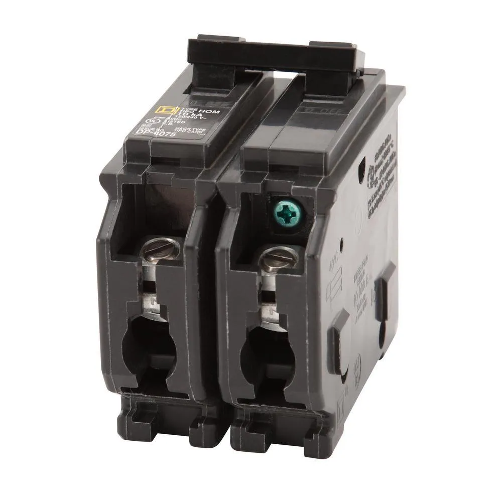 Homeline 60 Amp 2-Pole Circuit Breaker, photo 2 of 38