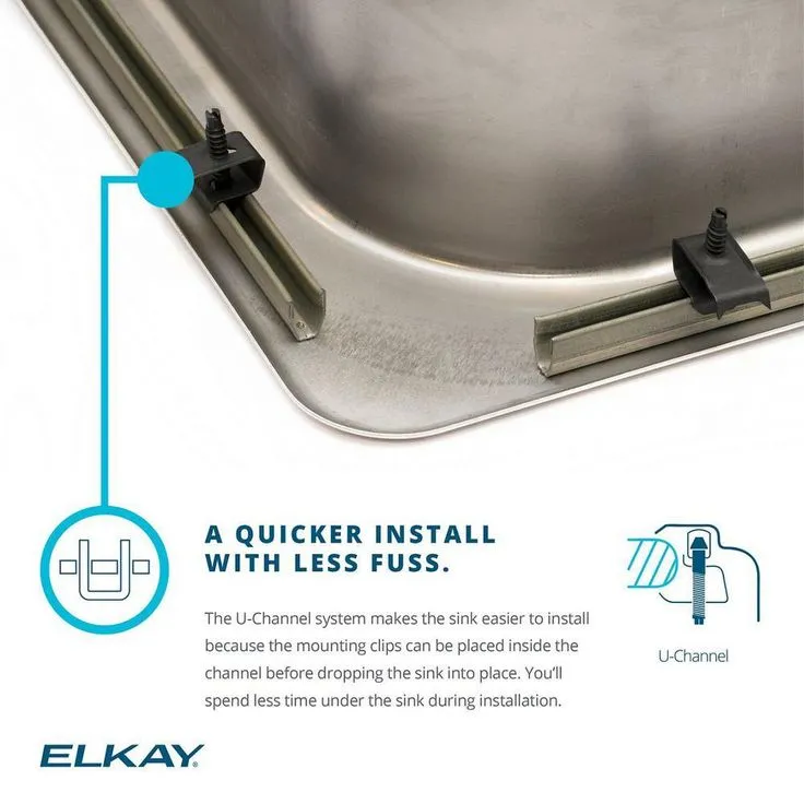 Lustertone Drop-In Stainless Steel 15 in. 3-Hole Single Bowl Bar Sink in Lustrous Highlighted Satin, photo 5 of 8