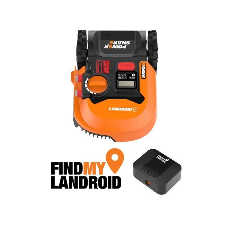 Worx POWER SHARE 20-Volt 7 in. Robotic Landroid Mower, Brushless Wheel Motors, Wifi Plus Phone App with GPS Module Included, photo 10 of 11