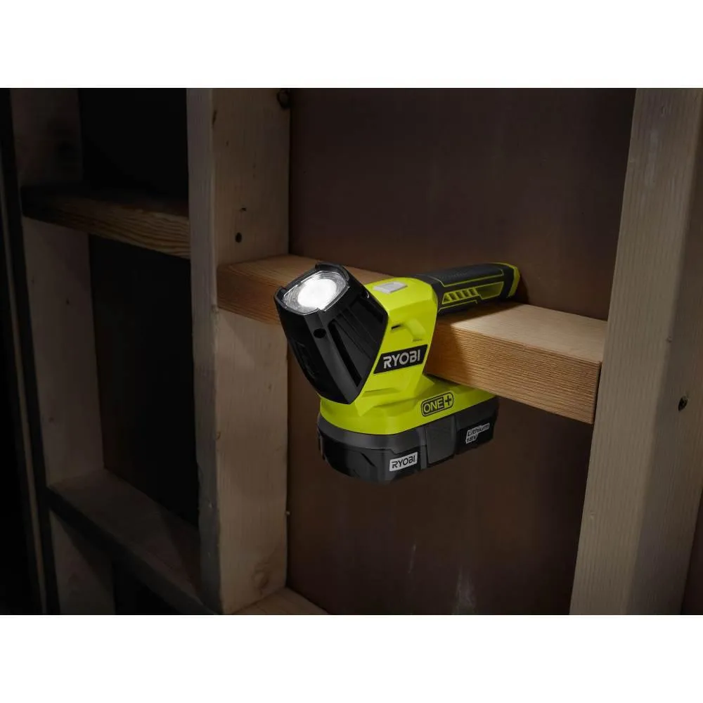 RYOBI ONE+ 18V Cordless 1/2 in. Impact Wrench, Inflator, LED Light Kit w/(1)4.0Ah, (1)1.5Ah Battery, Bag, Charger Not Included, photo 13 of 15