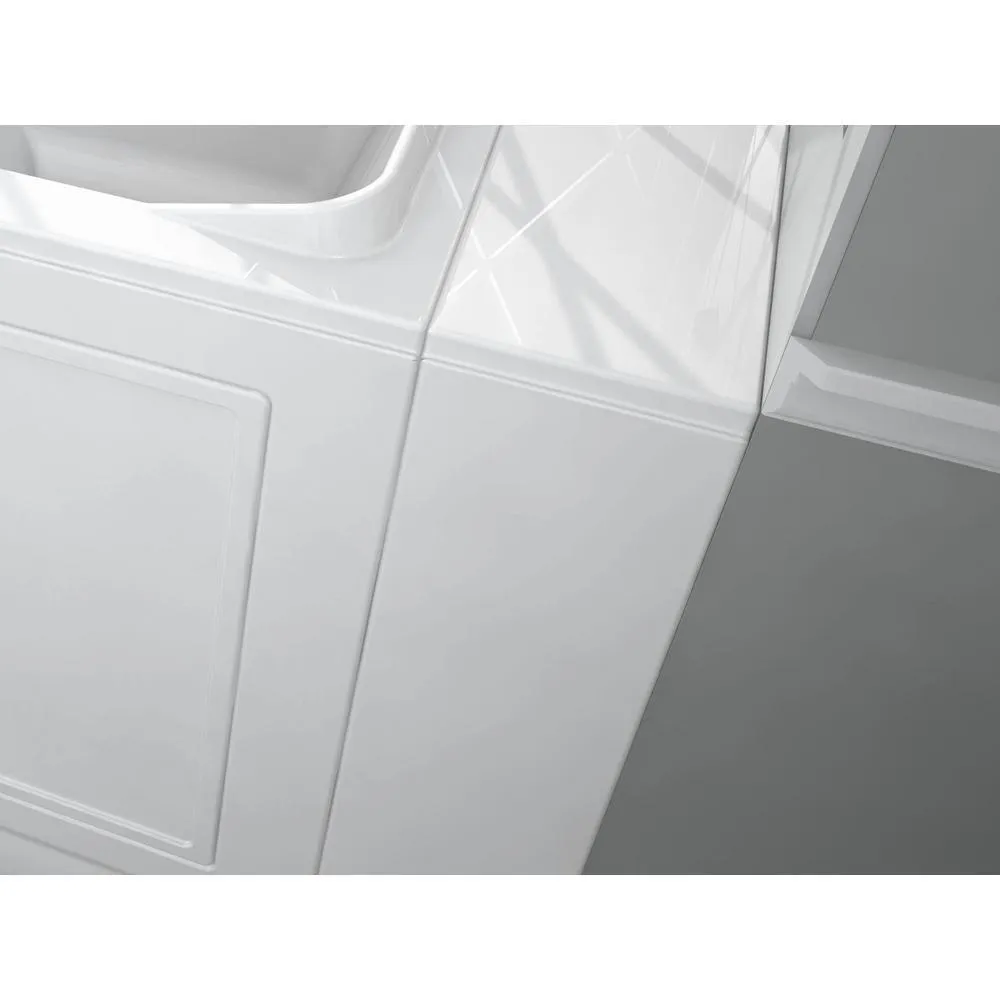 Acrylic Luxury 51 in. Walk-In Air Bath Bathtub in White, photo 7 of 16