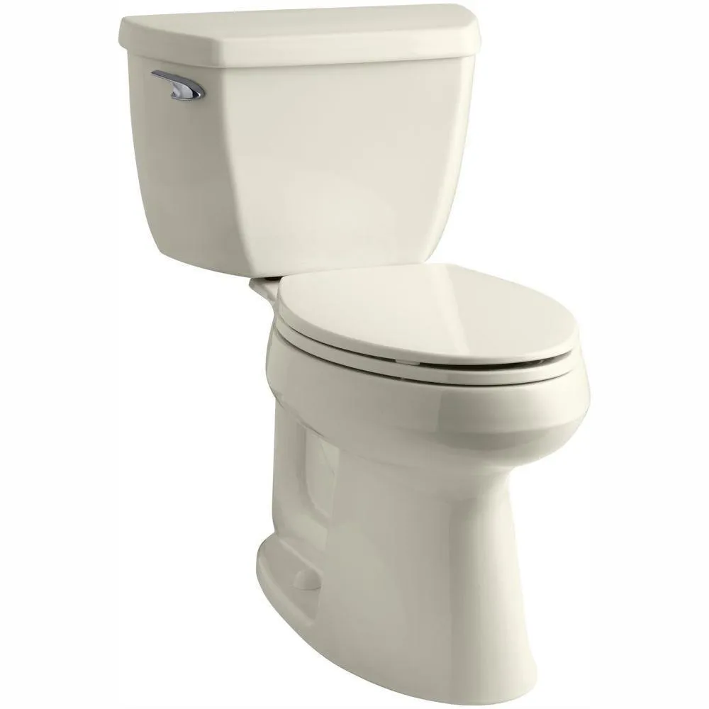 Highline 2-Piece Complete Solution 1.28 GPF Single Flush Elongated Toilet in White with Seat Included (3-Pack), photo 15 of 16