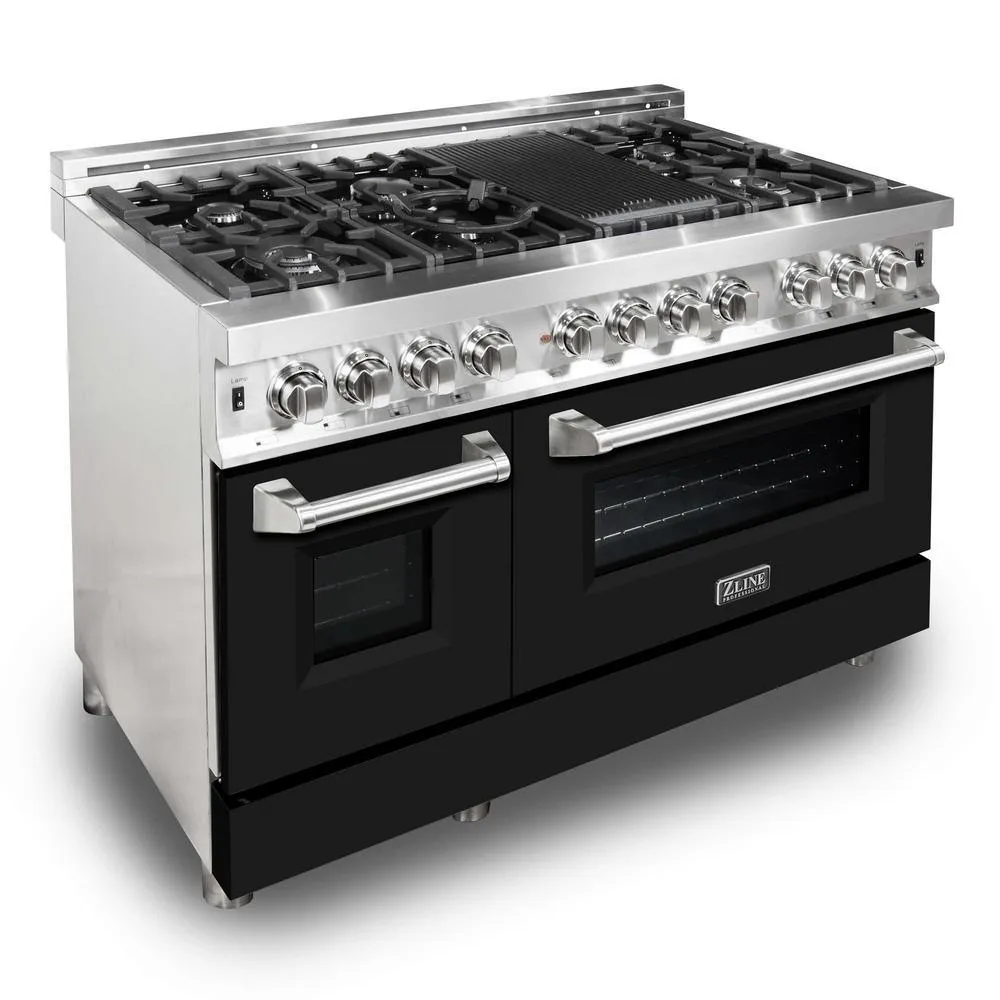 ZLINE 48 in. Professional Dual Fuel Range in Stainless Steel (RA48), photo 16 of 21