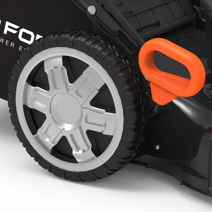 YARD FORCE 20 in. 60-Volt Cordless Brushless Lithium-ion 4.0Ah Walk Behind RWD Self-Propelled Mower, Battery, Fast Charger Included, photo 3 of 9